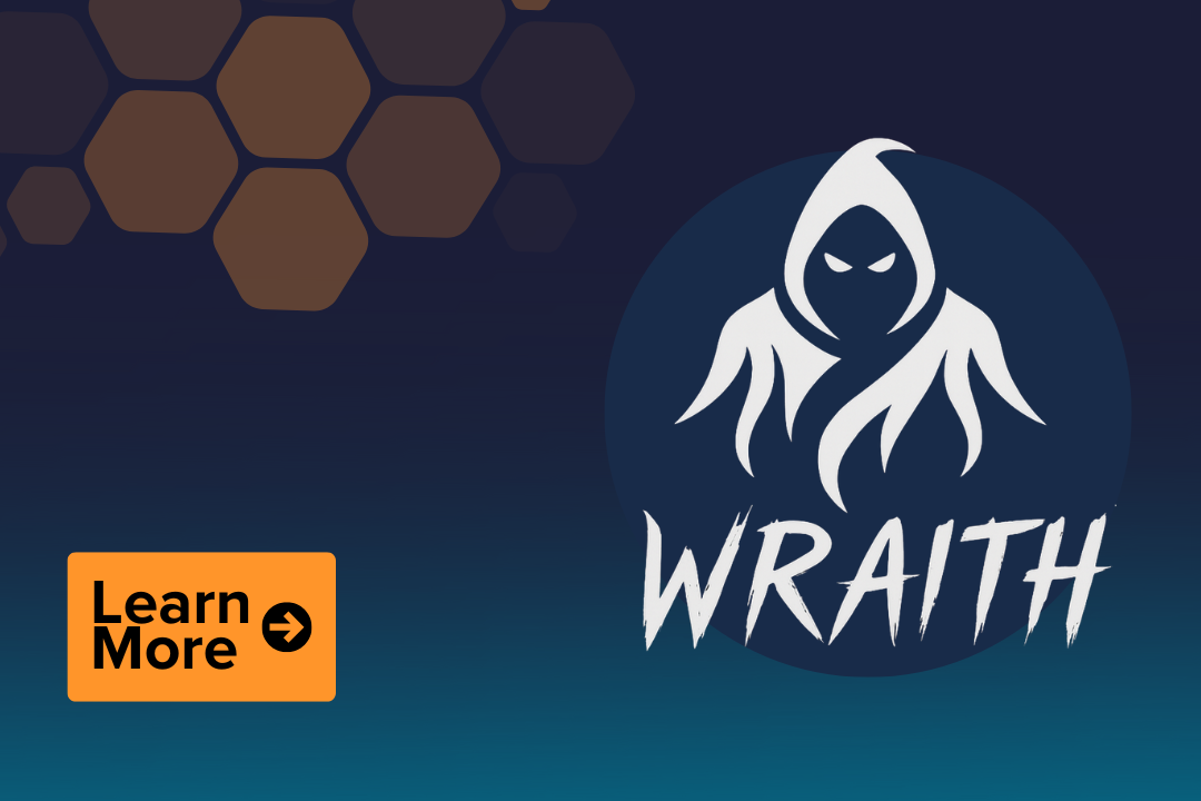 A blog image inviting to Learn More about new service Wraith